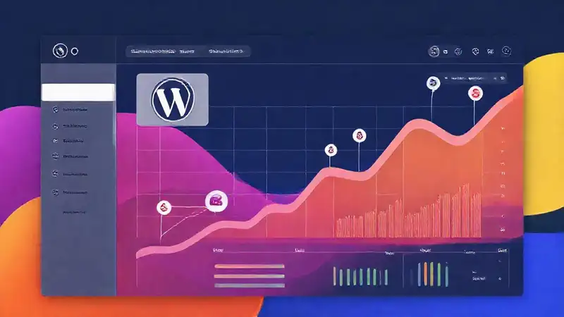 WordPress visually represents successful data growth