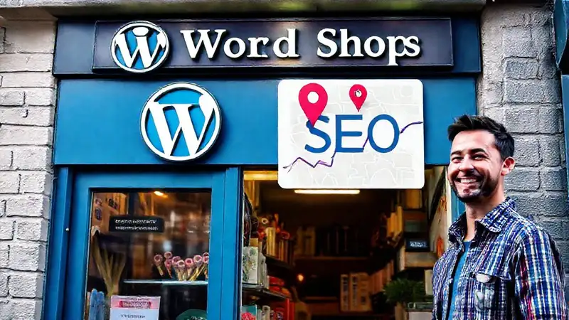 A professional shop attracts customers online