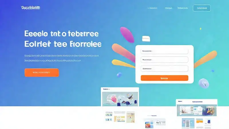 A visually engaging digital design enhances conversion