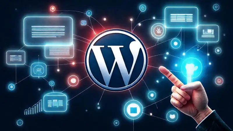 A modern logo conveys digital growth