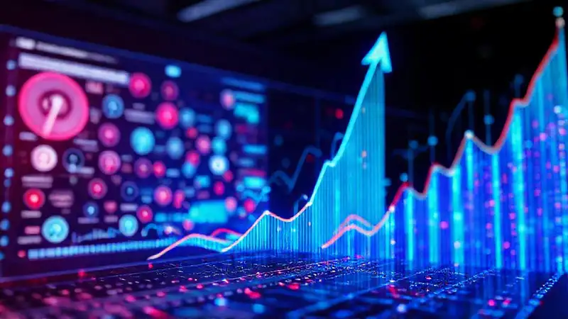 AI visuals showcase digital marketing trends