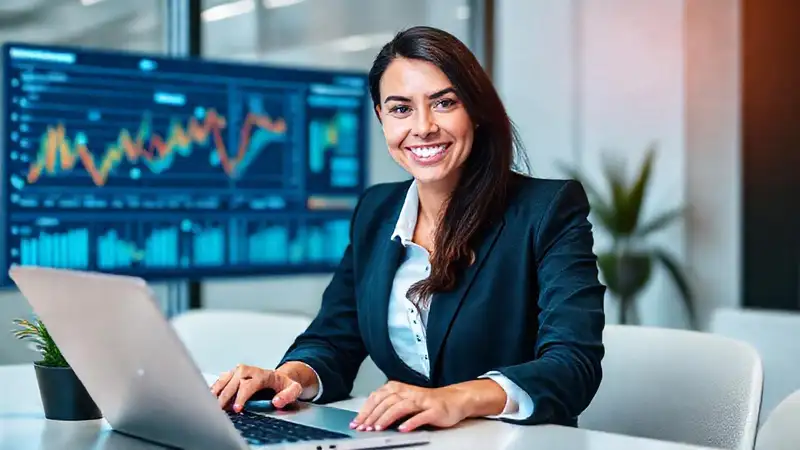 She connects through data and design