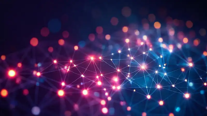 A vibrant infographic displays healthy SEO growth