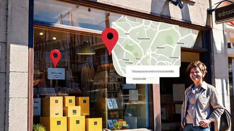 A welcoming storefront drives local e-commerce