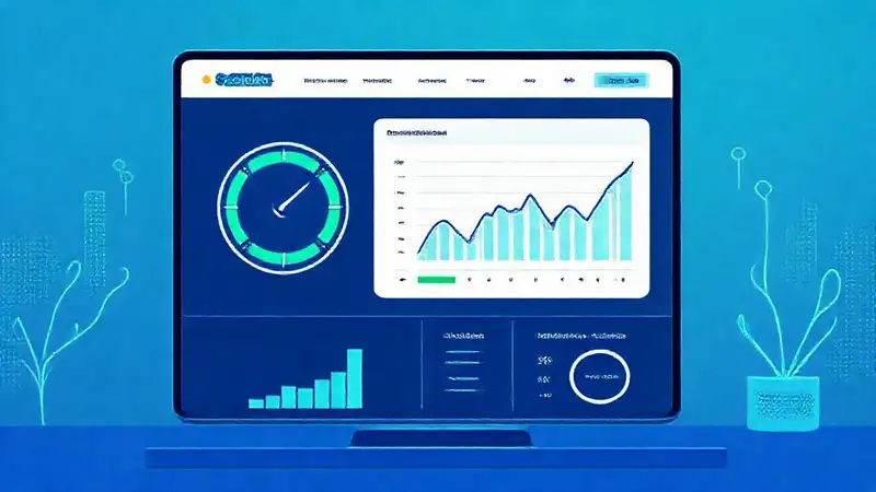 A fast website displays marketing data visually