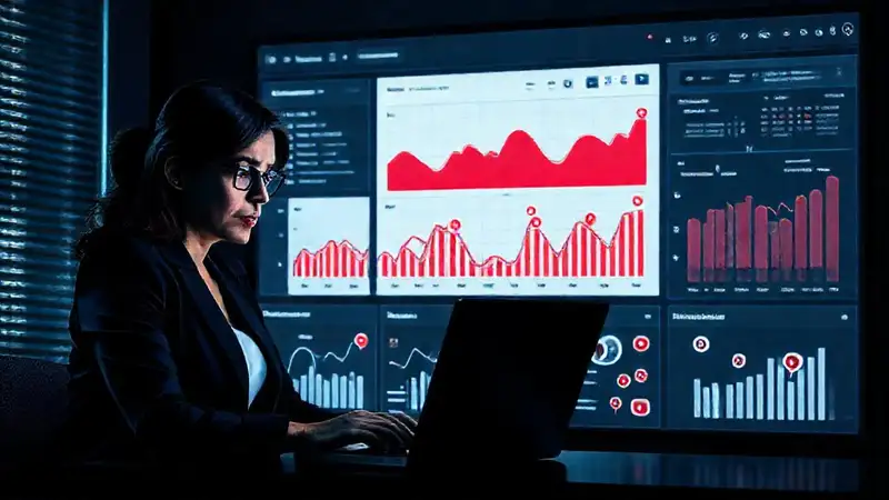 The dashboard signaled a social media failure