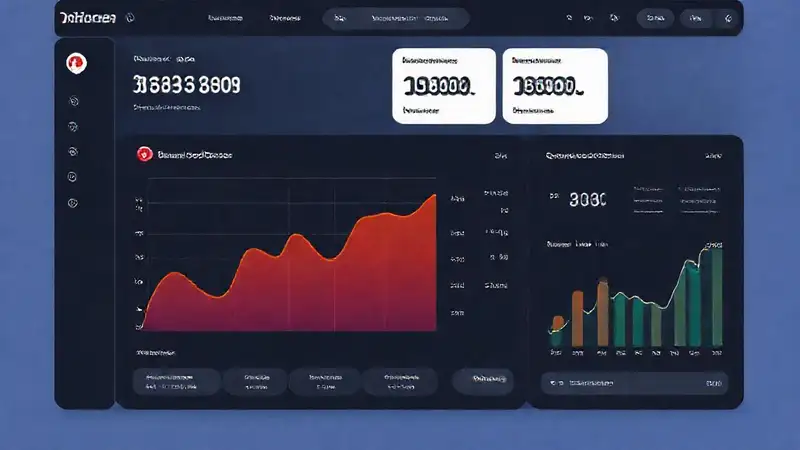 Pinterest’s interface displays key, vibrant data