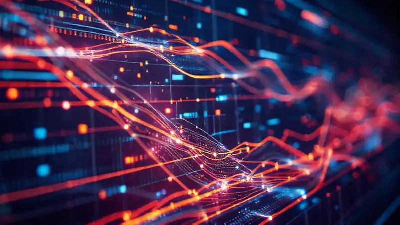 Data streams visualize predictive algorithms dynamically