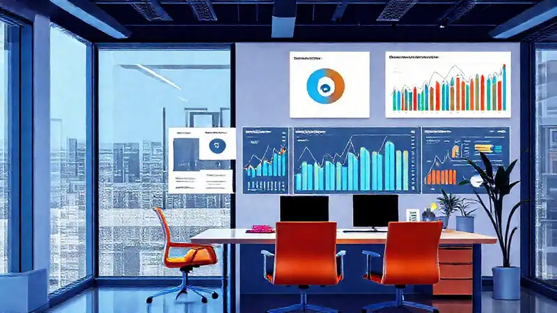 Modern office utilizes WordPress for strategic analysis