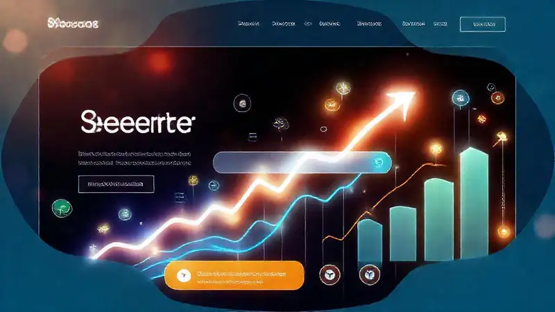 A vibrant digital interface drives growth