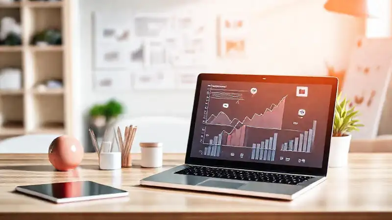 A modern office prioritizes growth visualization