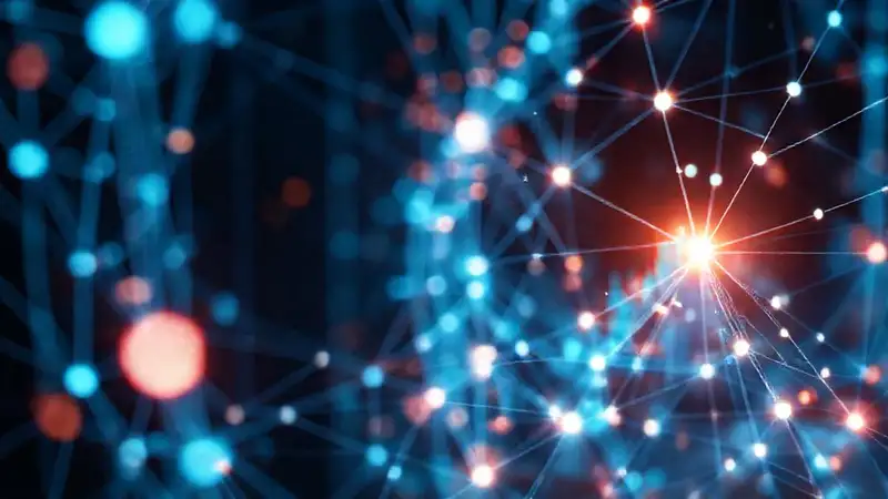 Futuristic networks visualize complex data concepts