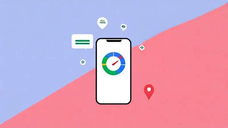 A modern design showcases Google’s digital elements