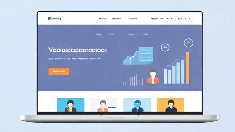 A modern website showcases successful digital concepts