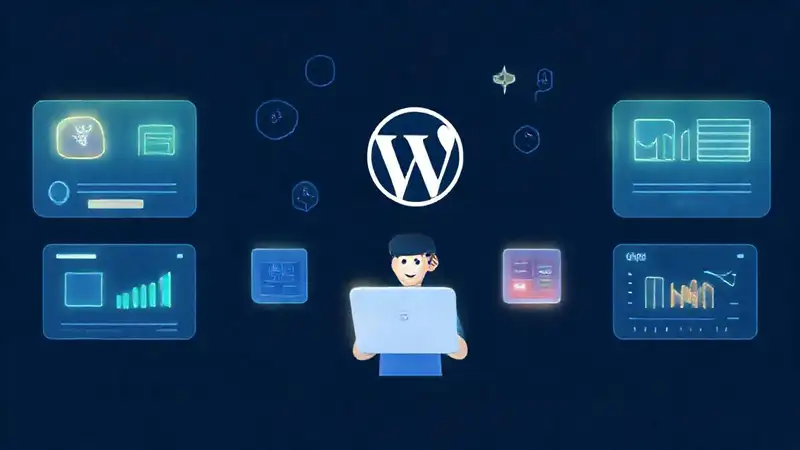 A modern WordPress interface thrives visually