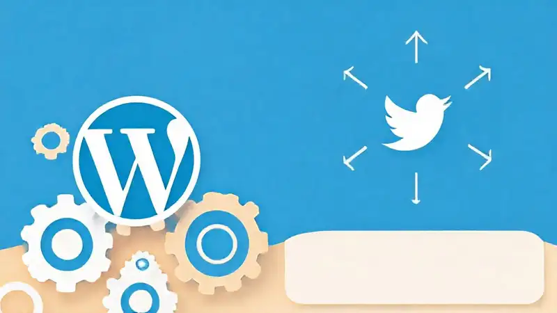 A modern digital illustration promotes social sharing