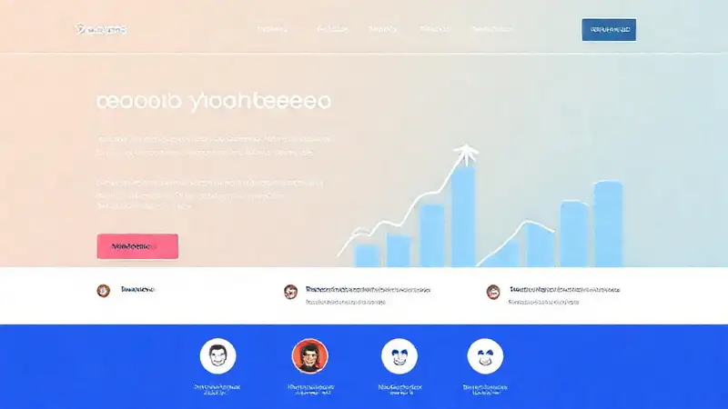 A vibrant landing page drives user success