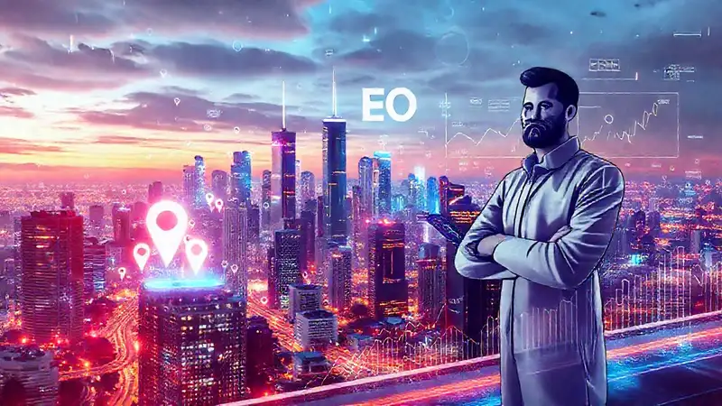 Digital success illuminates a thriving cityscape