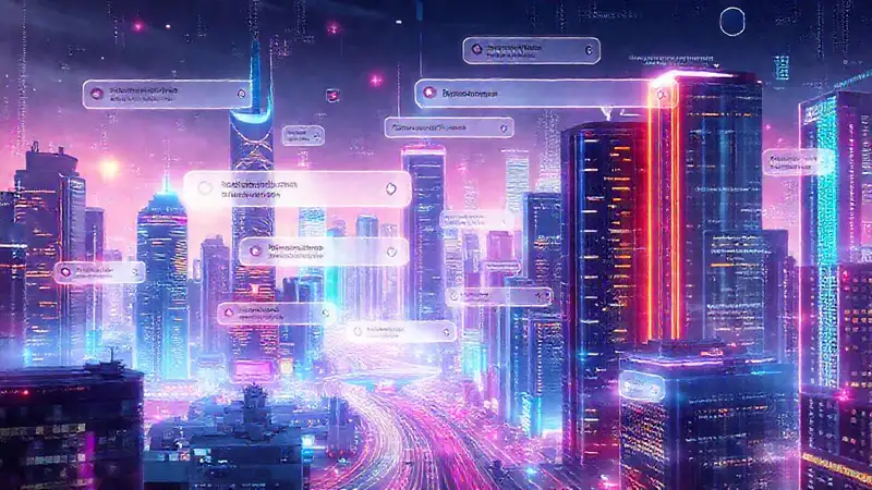 A digital city showcases connected experiences