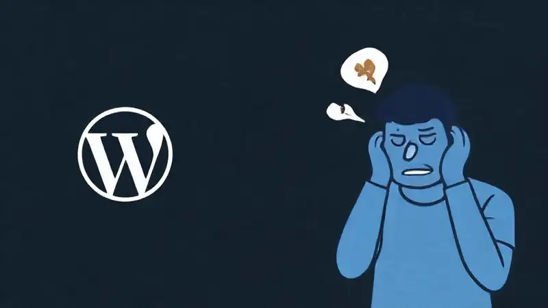 A frustrated user faced declining website performance