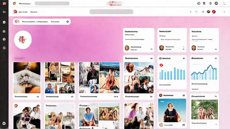 Pinterest offers a visually engaging user experience
