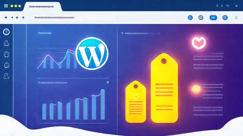 It’s a vibrant, modern WordPress infographic