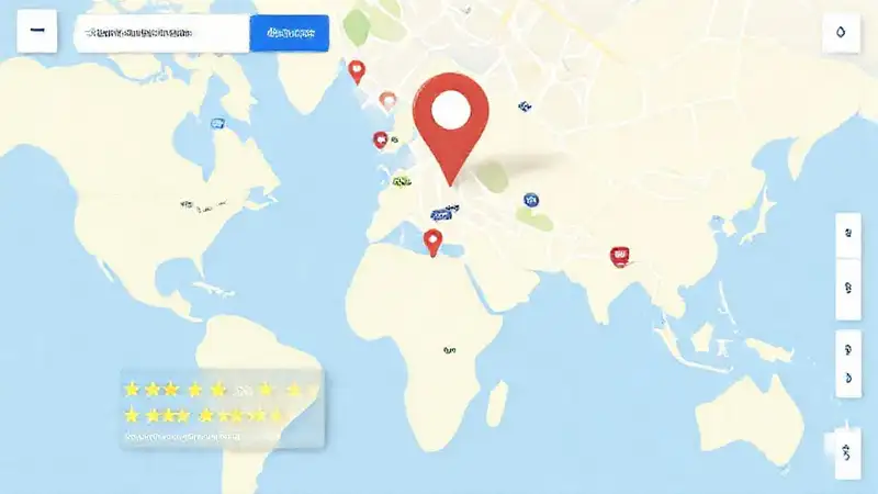 A vibrant map highlights successful local businesses