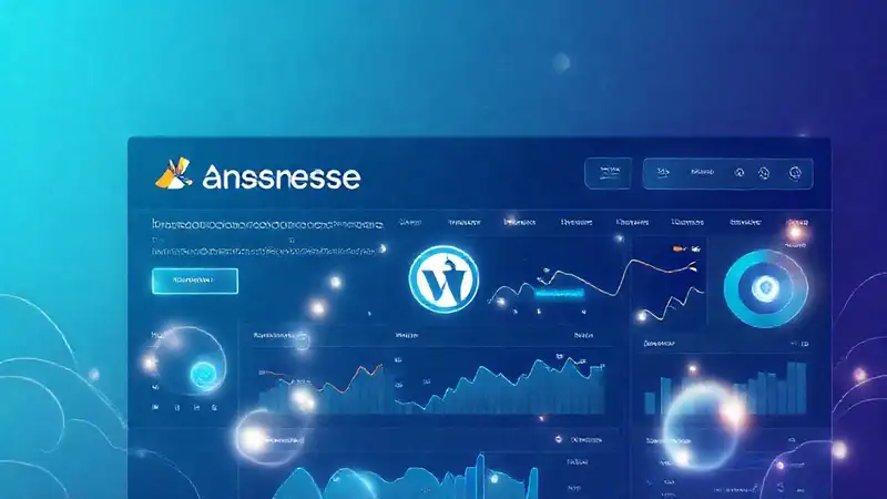 A sleek website presents data visually