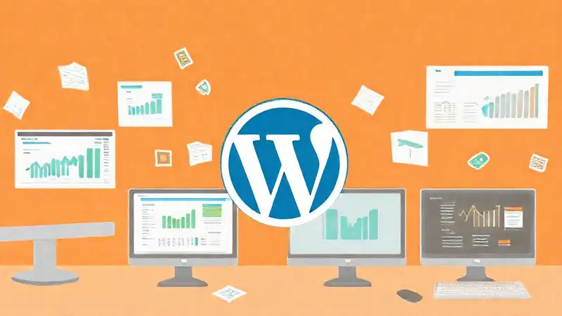 WordPress presents digital information professionally and clearly