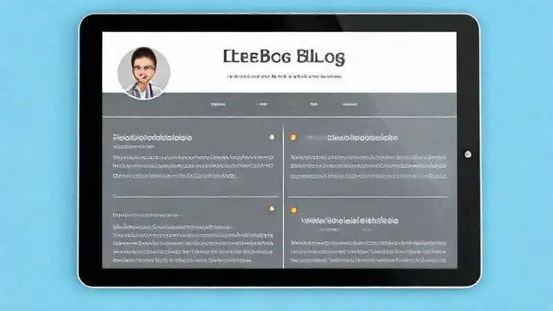 A modern blog prioritizes clean design and readability