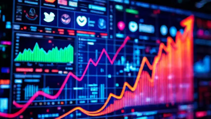 Digital growth is visually represented online