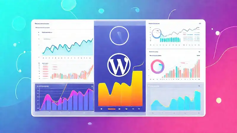 A vibrant, dynamic data visualization excites users