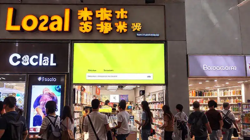 A modern store attracts diverse shoppers