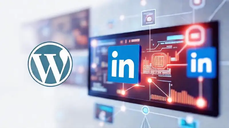 WordPress and LinkedIn integrate professionally