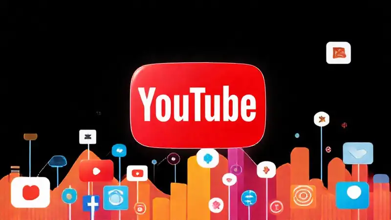 A vibrant digital interface showcases trends