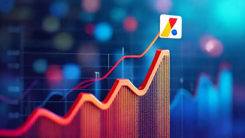 Digital marketing growth is visually represented