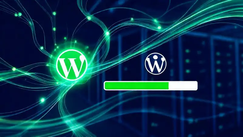 A vibrant tech illustration showcases speed