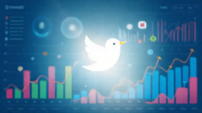 Twitter analytics visualize social media growth