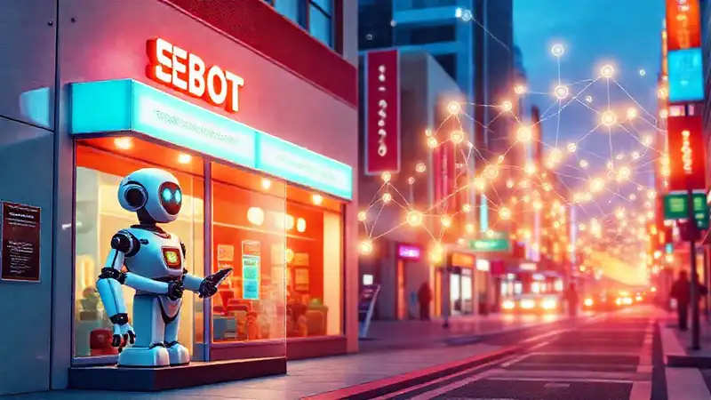 A friendly chatbot enhances local business visibility