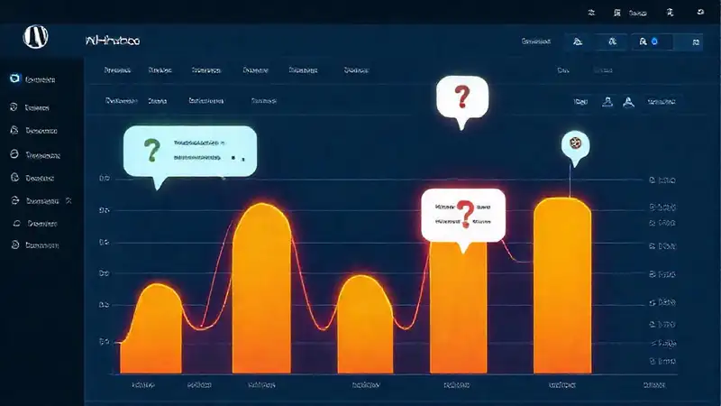 WordPress presents data visually and informatively