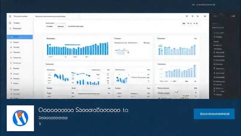 A modern dashboard displays informative tech data
