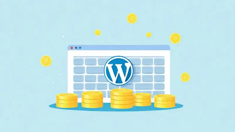 WordPress offers a modern, coin-based digital interface