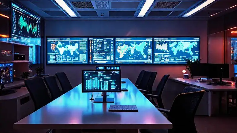 A modern marketer analyzes data visually