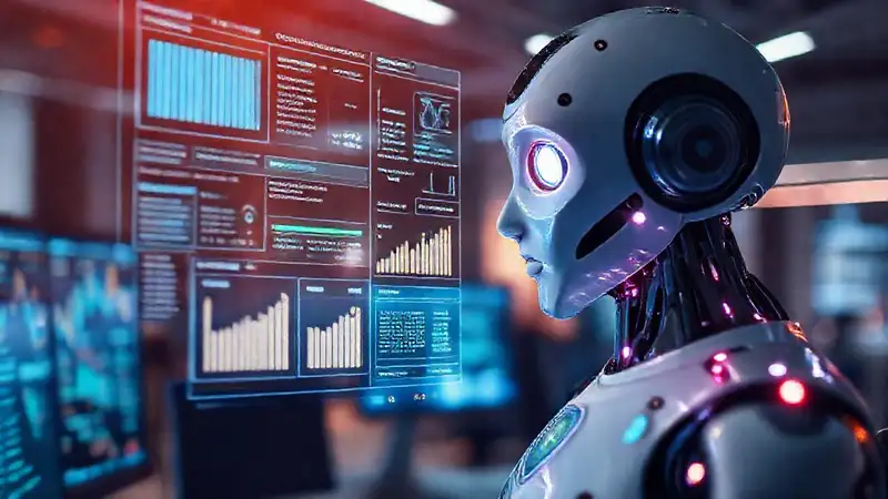 Digital assistance analyzes data through focused screens