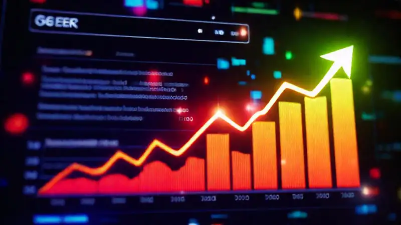 The SERP data shows a positive trend